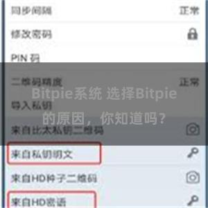 Bitpie系统 选择Bitpie的原因，你知道吗？