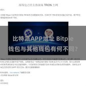 比特派APP地址 Bitpie钱包与其他钱包有何不同？