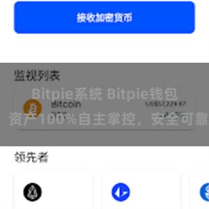 Bitpie系统 Bitpie钱包：资产100%自主掌控，安全可靠。