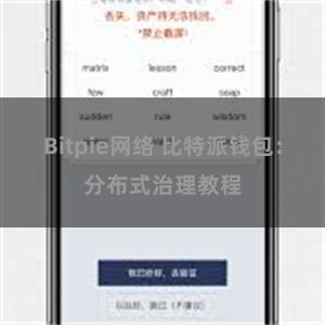 Bitpie网络 比特派钱包：分布式治理教程