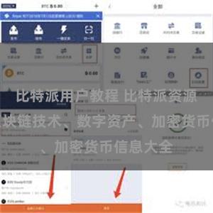比特派用户教程 比特派资源汇总：区块链技术、数字资产、加密货币信息大全