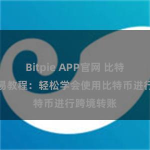 Bitpie APP官网 比特派转账简易教程：轻松学会使用比特币进行跨境转账