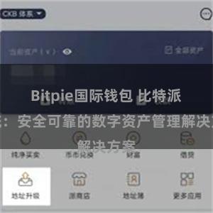 Bitpie国际钱包 比特派系统：安全可靠的数字资产管理解决方案