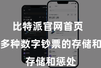 比特派官网首页  因循多种数字钞票的存储和惩处
