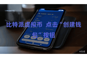 比特派虚拟币  点击“创建钱包”按钮
