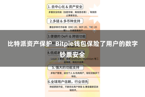 比特派资产保护  Bitpie钱包保险了用户的数字钞票安全