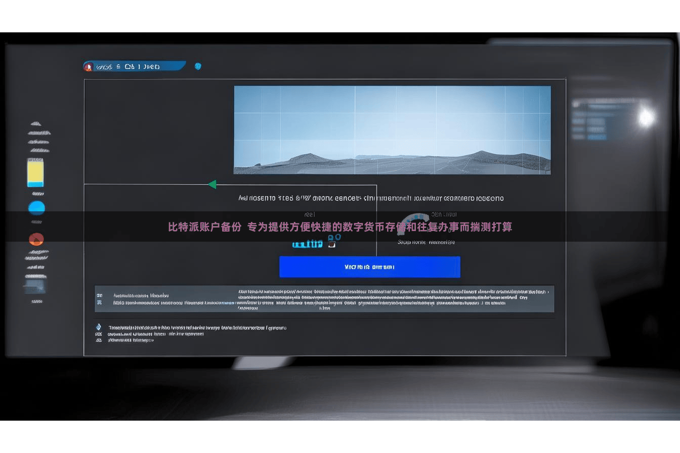 比特派账户备份  专为提供方便快捷的数字货币存储和往复办事而揣测打算